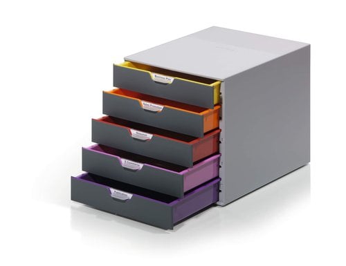 MODULO DURABLE 5 CAJONES VARICOLOR