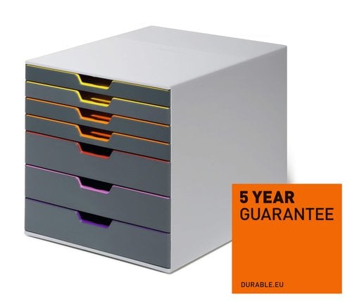 MODULO DURABLE 7 CAJONES VARICOLOR
