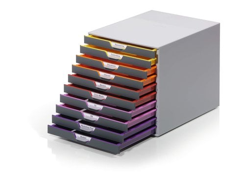 MODULO DURABLE 10 CAJONES VARICOLOR