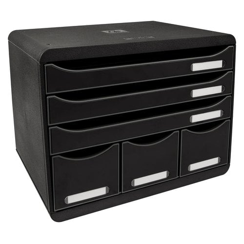 MODULO EXACOMPTA STORE-BOX MAXI 6 NEGRO