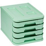 MODULO FAIBO 4 CAJONES VERDE PASTEL