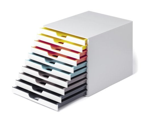 MODULO DURABLE 10 CAJONES VARICOLOR MIX
