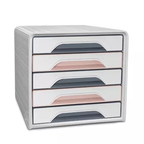 MODULO CEP ESTANDAR 5 CAJONES BLANCO