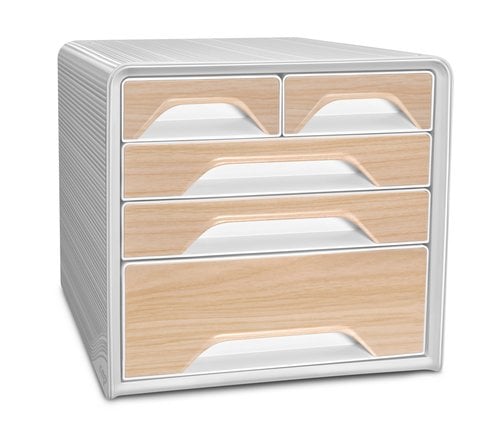 MODULO CEP SMOOVE 5 CAJONES SILVA
