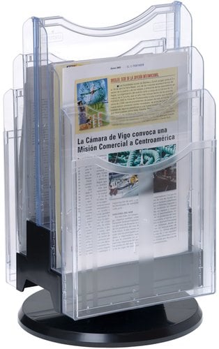 CS TP SOPORTE VERTICAL GIRATORIO DE 6 BANDEJ