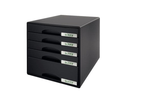 MODULO 5 CAJONES LEITZ NEGRO