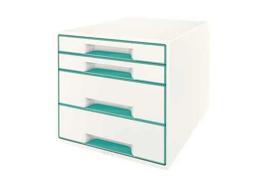 MODULO 4 CAJONES LEITZ TURQUESA