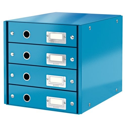 MODULO 4 CAJONES LEITZ AZUL
