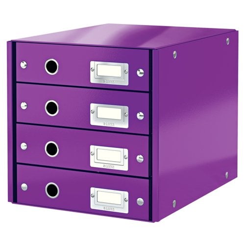 MODULO 4 CAJONES LEITZ VIOLETA