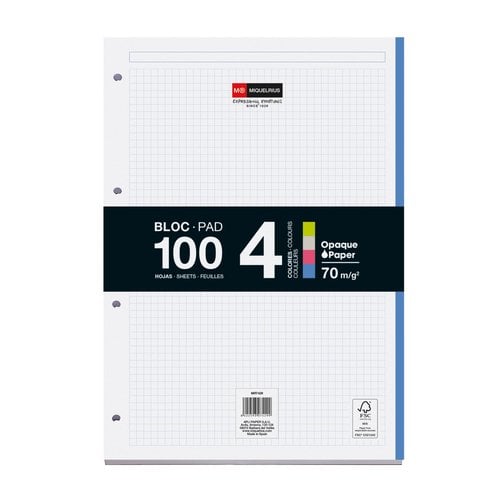 RECAMBIO MR NB-4 A4 100h 4 TAL. CD.5