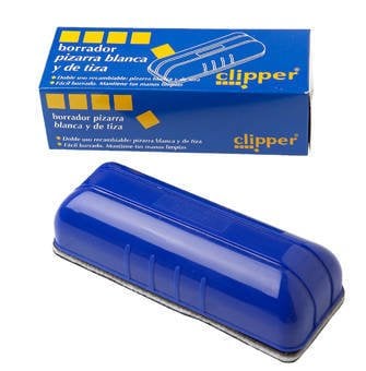 BORRADOR PIZARRA 2 USOS CLIPPER