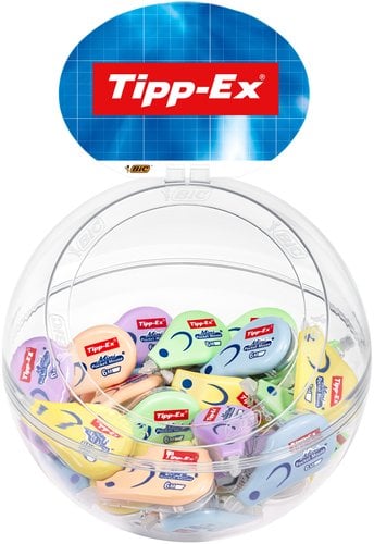 CORR.CINTA TIPPEX MINI PASTEL EXP.40