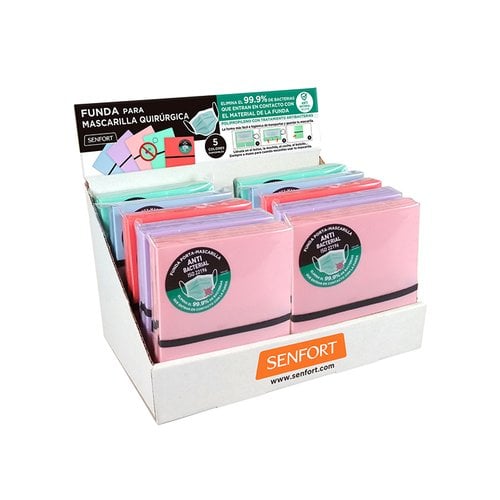 ESTUCHE PORTA MASCARILLA SENFORT EXP.50