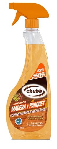 LIMPIADOR CHUBB MADERA Y PARQUET 750 ML