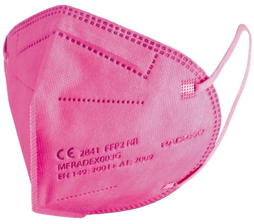 MASCARILLA FFP2 HOMOLOGADA CE 2841 FUCSI