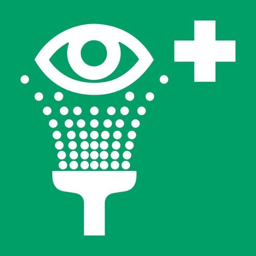 " 7510026 PICTOGRAMA ""EST. LAVADO DE OJOS"" B/1"