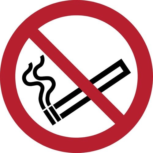 " 7540006 PICTOGRAMA ""PROHIBIDO FUMAR"" B/1"