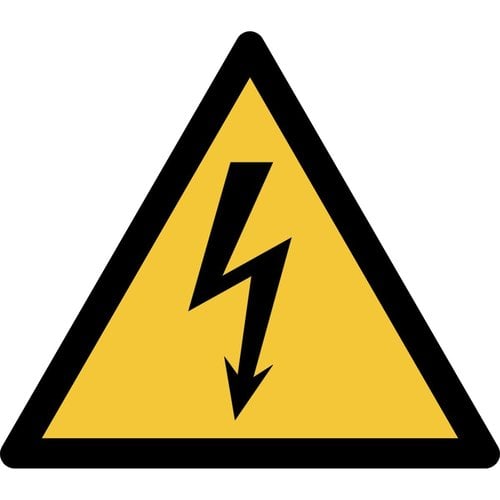 " 7550034 PICTOGRAMA ""PELIGRO ELECTRICIDAD"" B/1"