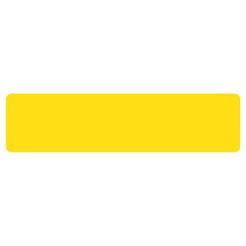 SIMBOLO ADH. SUELO 20x5 AMARILLO B/10