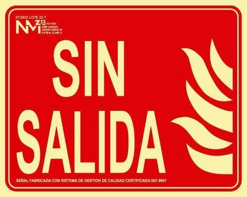 RJ SEÑAL HOMOLOGADA SIN SALIDA ROJO