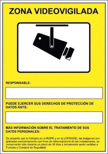 AM SEÑAL HOMOLOGADA CAMARA DE VIGILANCIA