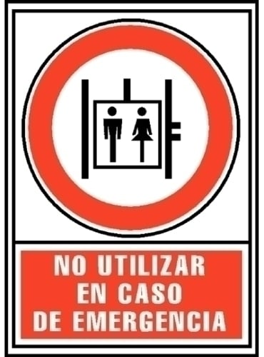 RJ SEÑAL NO UTILIZAR EN CASO DE EMERGENCI
