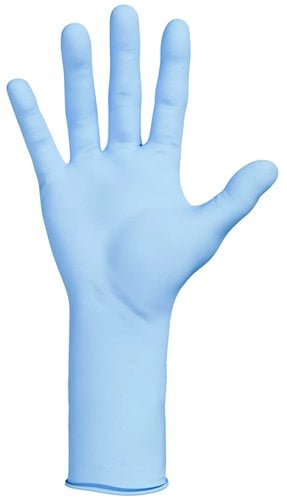 GUANTE NITRILO GD24 AZUL (S) C/50