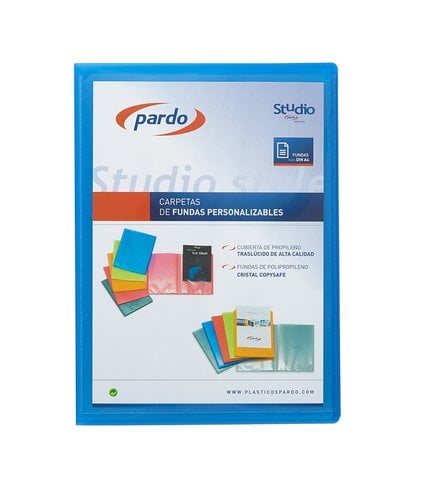 TARIF.PARDO STUDIO PERS.PP A4 10 F. AZUL