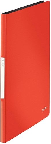 TARIF.LEITZ SOLID A4 PP 20 F. ROJO