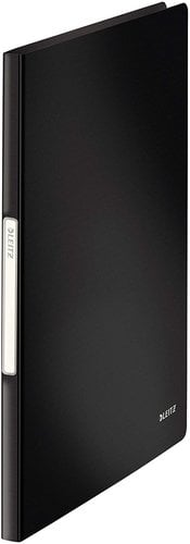 TARIF.LEITZ SOLID A4 PP 20 F. NEGRO