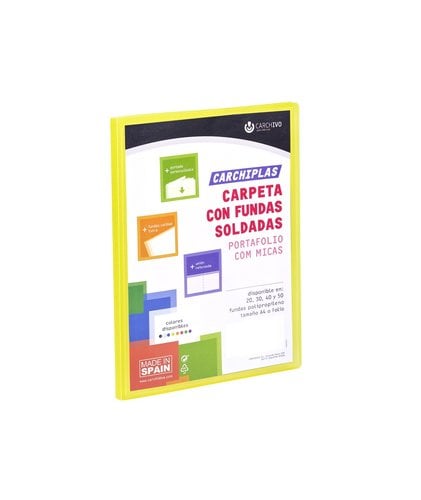 TARIF.CARCH.PP CARCH-BOOK A4 20F. AMARIL