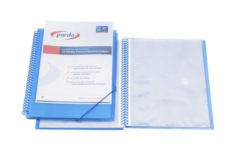 TARIF.PARDO STUDIO ESP. PP A4 50 F. AZUL