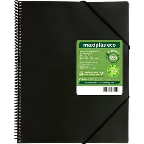 TARIF.GRAF.PP MAXIPLAS REC.A4 50 F.NEGRO