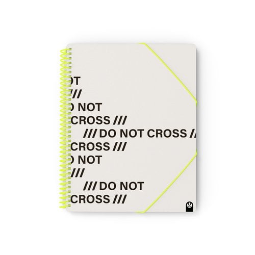 TAR.CARCH.ESP.PP.NOT CROSS A4 20 F GREY