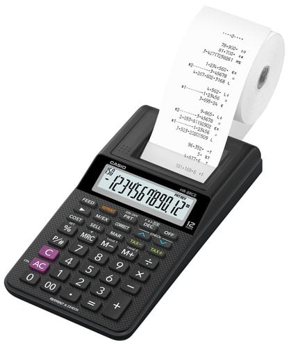 CALCULADORA IMPR.CASIO 12 DIG.HR-8RCE