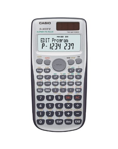 P CALCULADORA CTF.CASIO 10+2 DIG. FX-3650