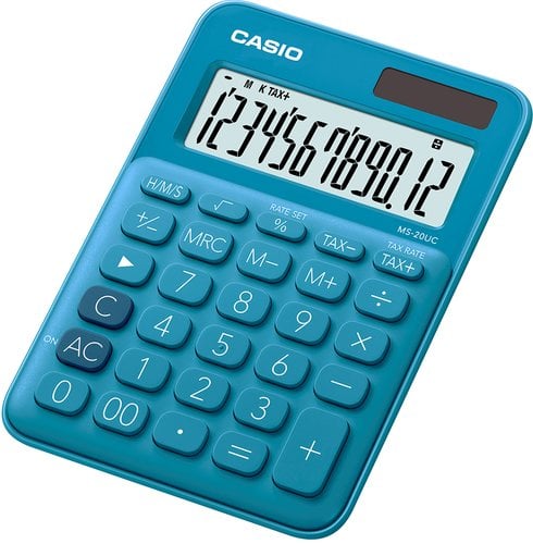 CALCULADORA MESA CASIO 12 DIG. MS-20