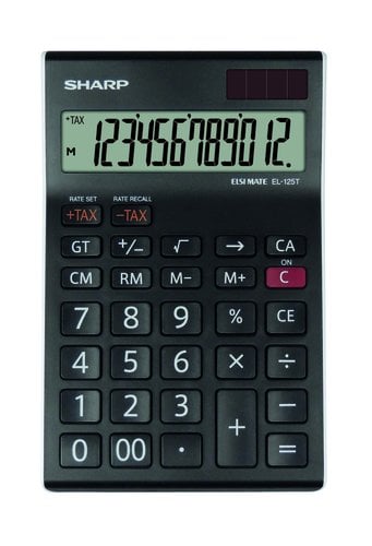 WH CALCULADORA SOBR.SHARP 12 DIG. EL-12
