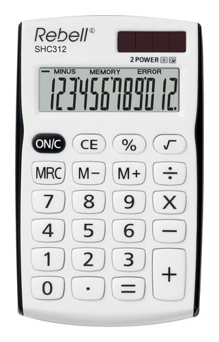 CALCULADORA BOLS.REBELL 12 DIG. 312 N