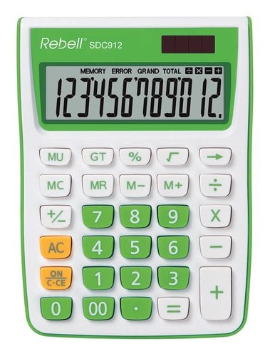 CALCULADORA MESA REBELL 12 DIG. 912 V