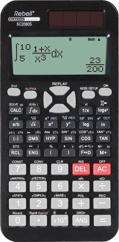 CALCULADORA CTF.REBELL 12 DIG. SC2080S