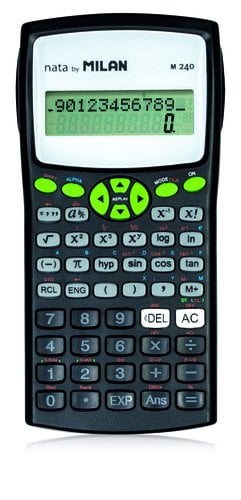 CALCULADORA CTF.MILAN 10+2 DIG. VERDE
