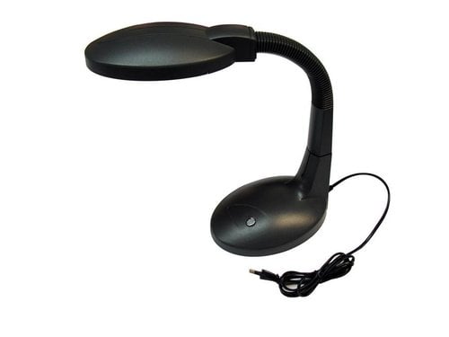 LAMPARA SOBREMESA BRAZO REG. NEGRO