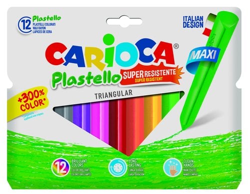 CERAS CARIOCA JUMBO TRIANG. BLISTER 12