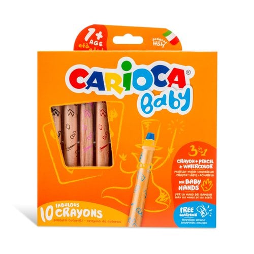 LAPICES COLORES CARIOCA BABY est.10