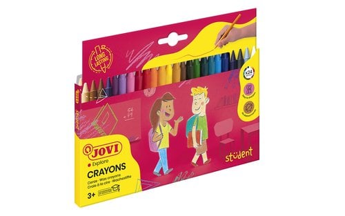 CERAS JOVI PLASTICOLOR ESTUCHE DE 24