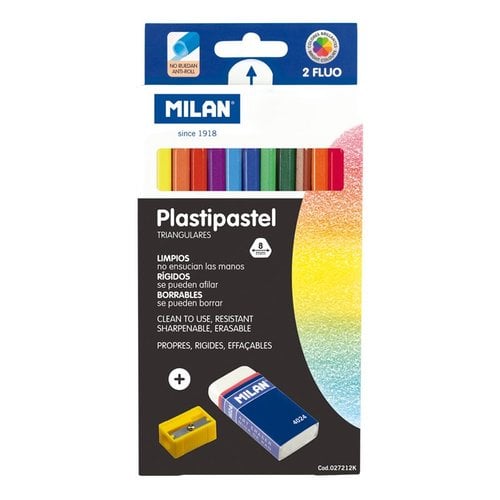 CERAS MILAN PLASTIPASTEL C/12