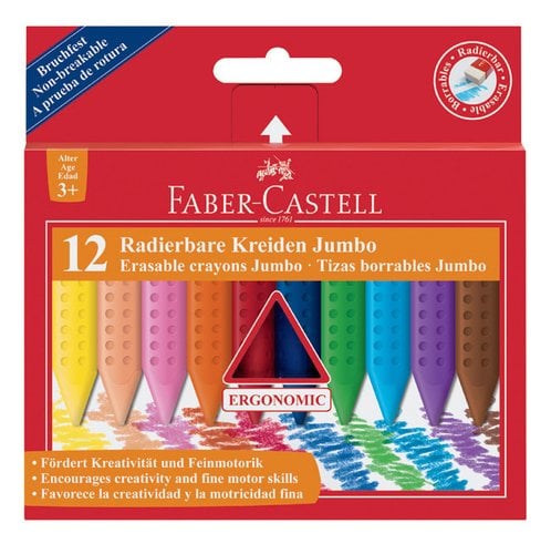 CERAS FABER GRIP JUMBO ESTUCHE DE 12