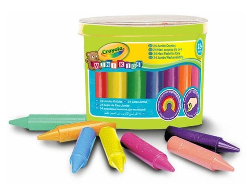 CERAS CRAYOLA JUMBO BOTE DE 24