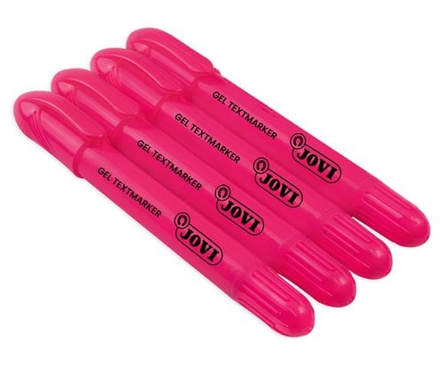 MARCAD.FLUOR GEL JOVI CAJA de 12 ROSA